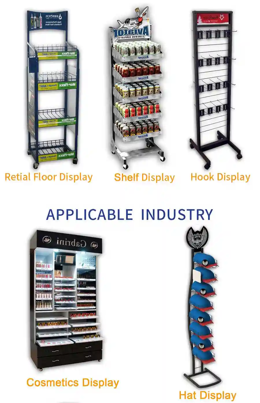 Storage Canned Shelf Rack Stackable Can Display Organizer Kitchen Metal Chrome Bottle Beverage Dispenser Rack for retail sh